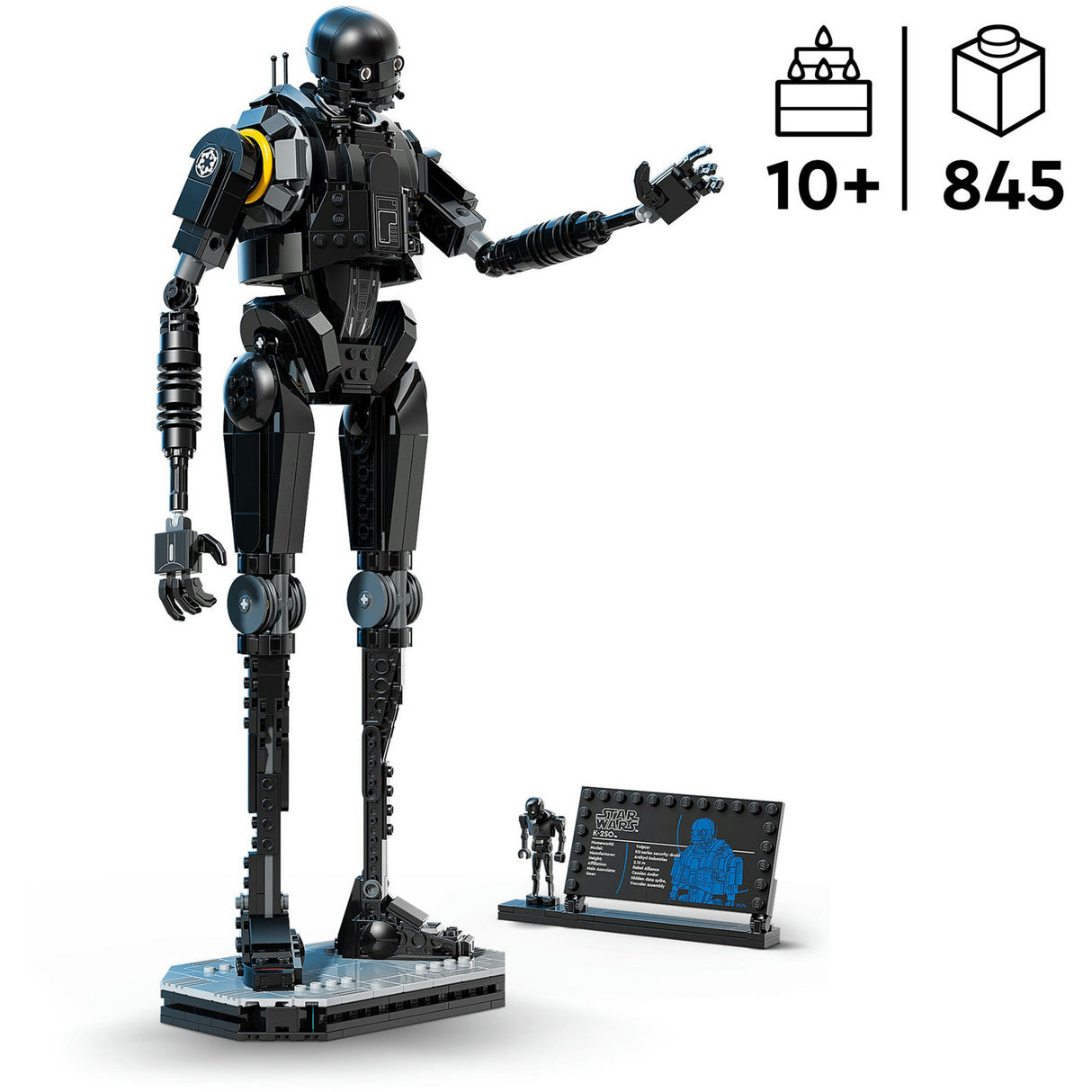 Lego star wars 75434 k-2so robot driod de sécurité