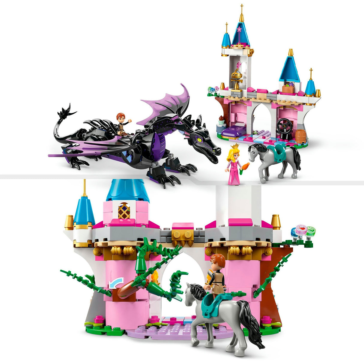 Lego Disney Princess 43240 maléfique sous forme de dragon