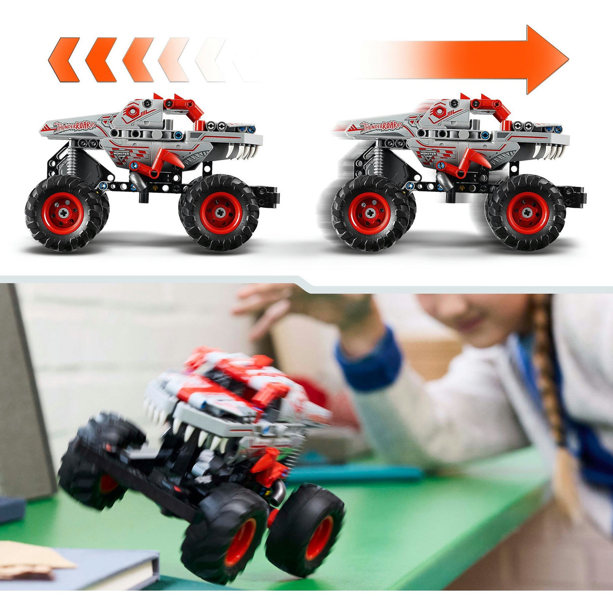 Lego Technic 42200 Monster Jam Thunderroarus à retirer