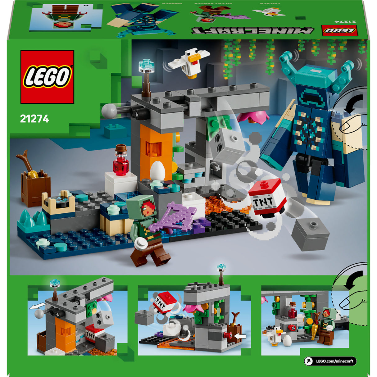 Lego minecraft 21274 la rencontre avec le superviseur