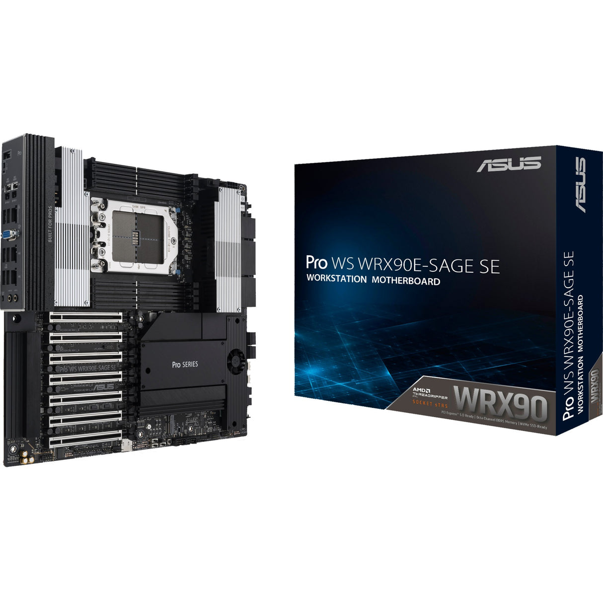 Carte mère Asus pro ws wrx90e-sage se socket str5 (raid, 2x 10gb-lan, eeb)