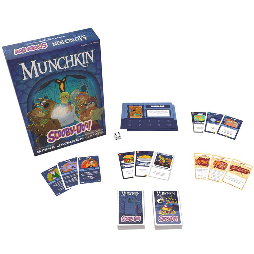 Réseau de joueurs européens Munchkin : jeu de cartes Scooby-Doo (anglais, 3 à 6 joueurs, 60 minutes, à partir de 10 ans)