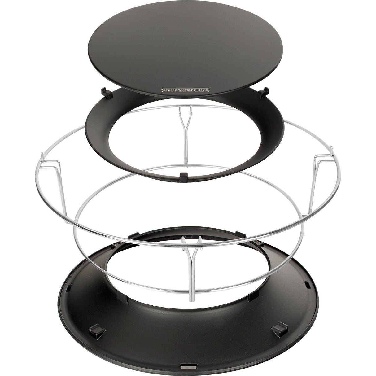 Kamado Joe Slōroller avec une grille de cuisson en acier inoxydable pour I II