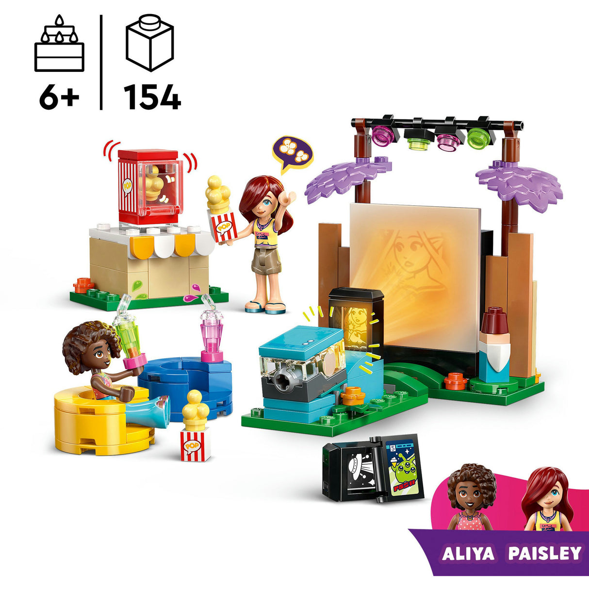Lego Friends 42642 soirée cinéma