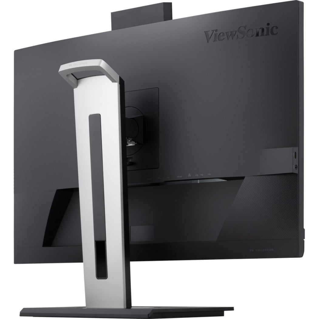 Moniteur d'accueil de vidéoconférence Viewsonic vg2757v-2k 27 (noir (mat) gris, 1x HDMI, 1x port d'affichage, USB-A, USB-C, audio)
