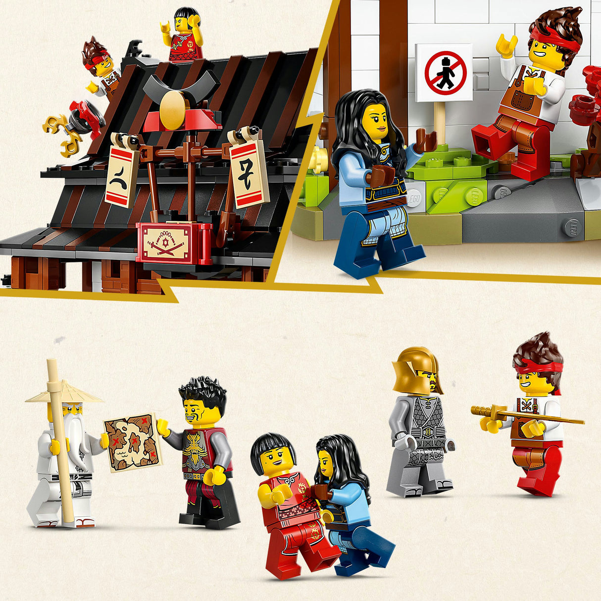 Lego 71858 Ninjago 15e anniversaire forge les quatre armes