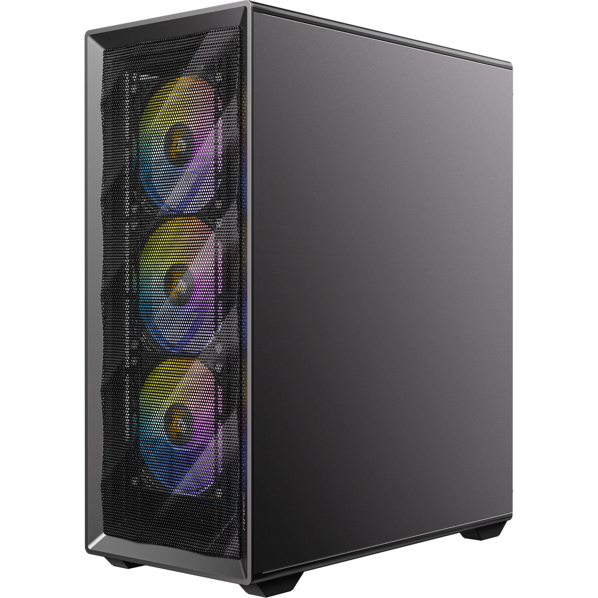 Boîtier tour midi Antec ax85 argb (noir | 2x usb-a | verre trempé)