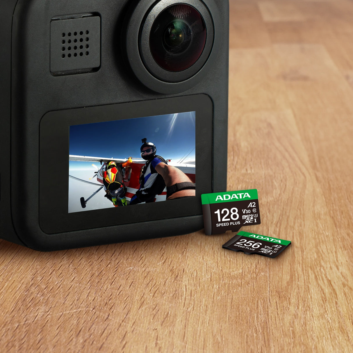 Carte mémoire Adata speed plus microSDXC 256 Go (uhs-i u3, classe 10, v30, a2)