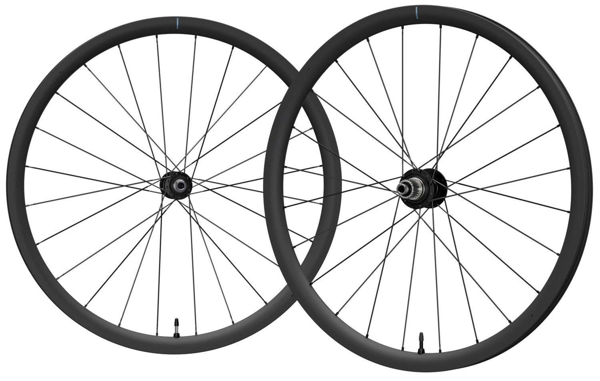 Paire de roues Shimano grx wh-rx880-tl 28 à verrouillage central en carbone