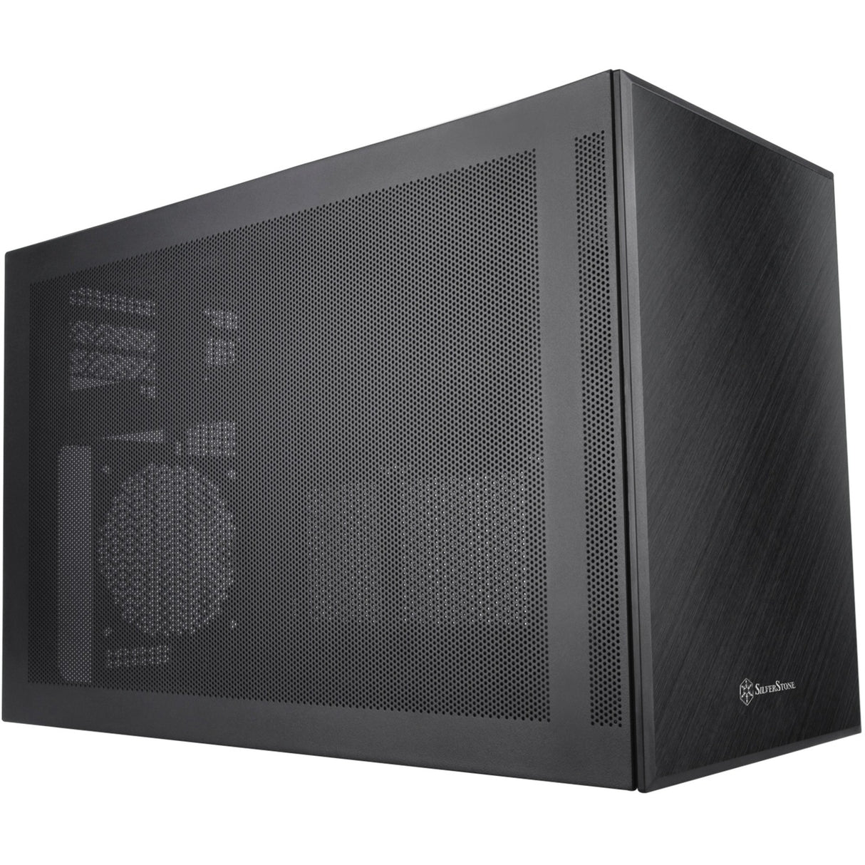 Boîtier mini tour Silverstone sugo 17 (noir | 2x USB-A | 1x USB-C)