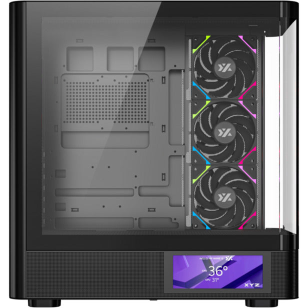Boîtier tour midi Xyz PC Gear Quantum Pro (noir | Fenêtre)