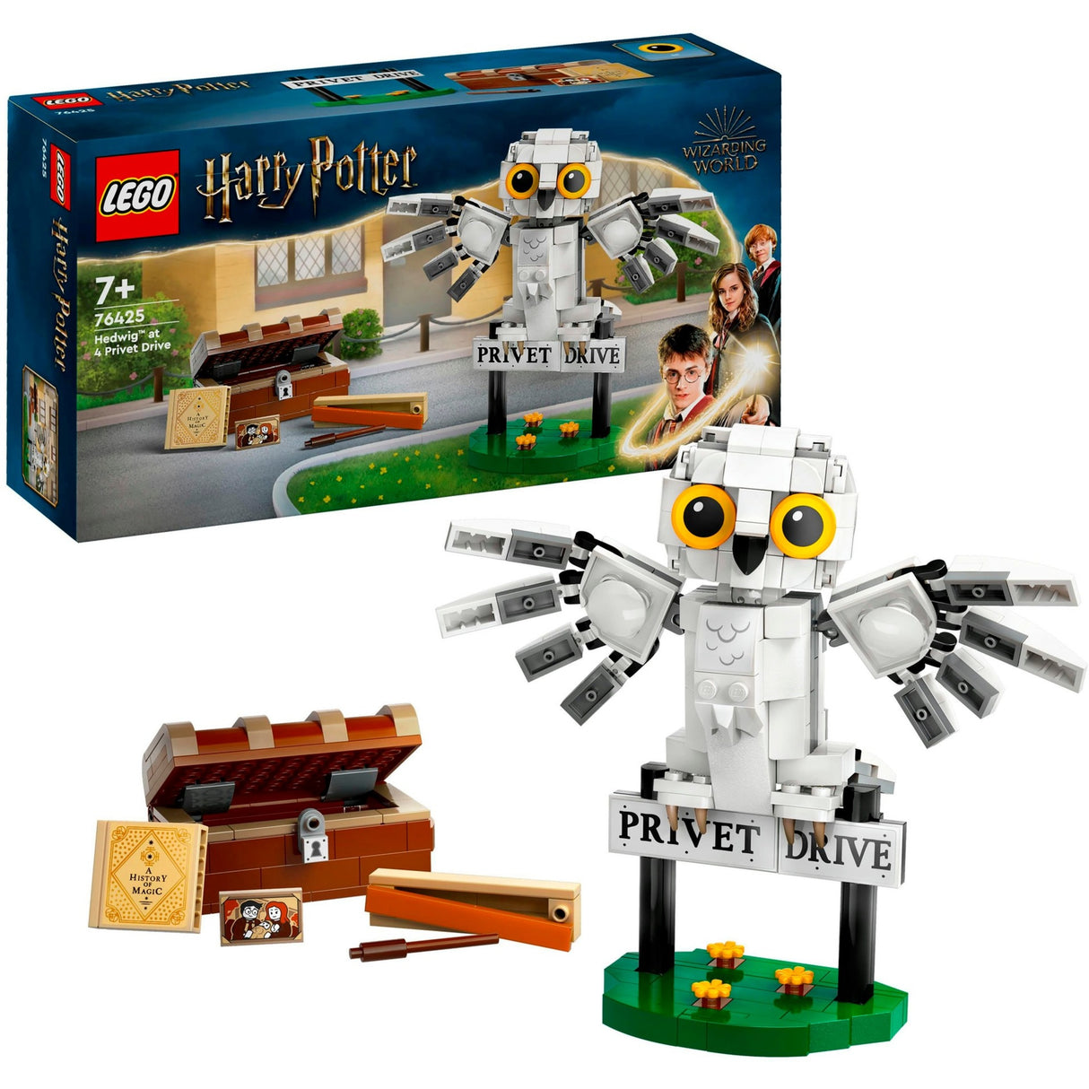 Lego Harry Potter Hedwig™ à Privetlaan 4 - 76425