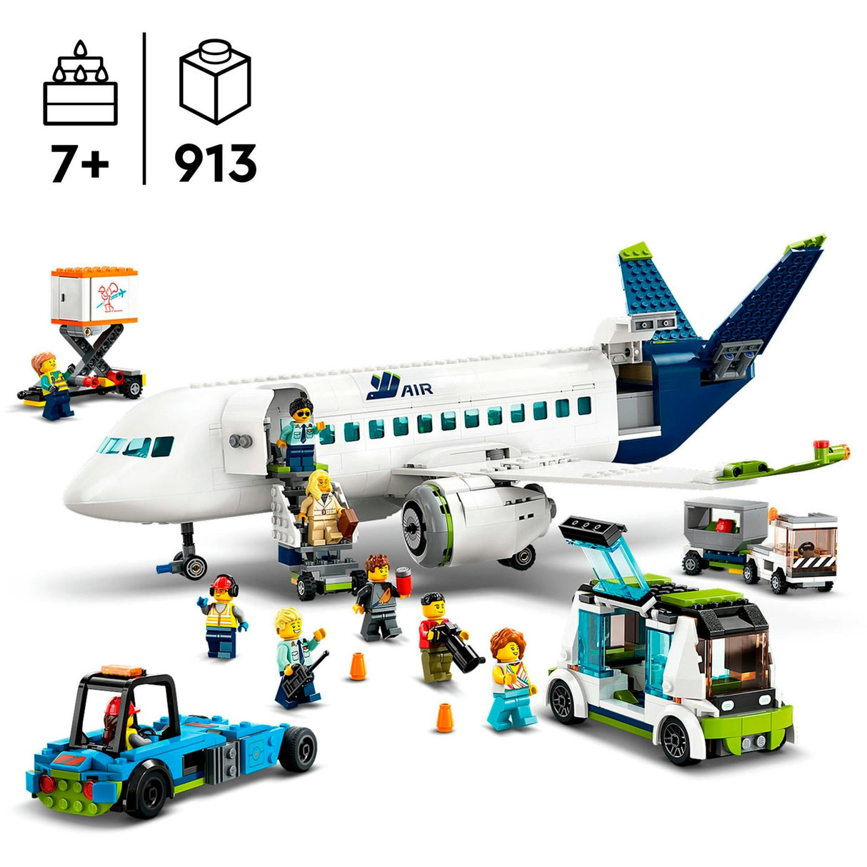 Aircraft de passagers de Lego City 60367