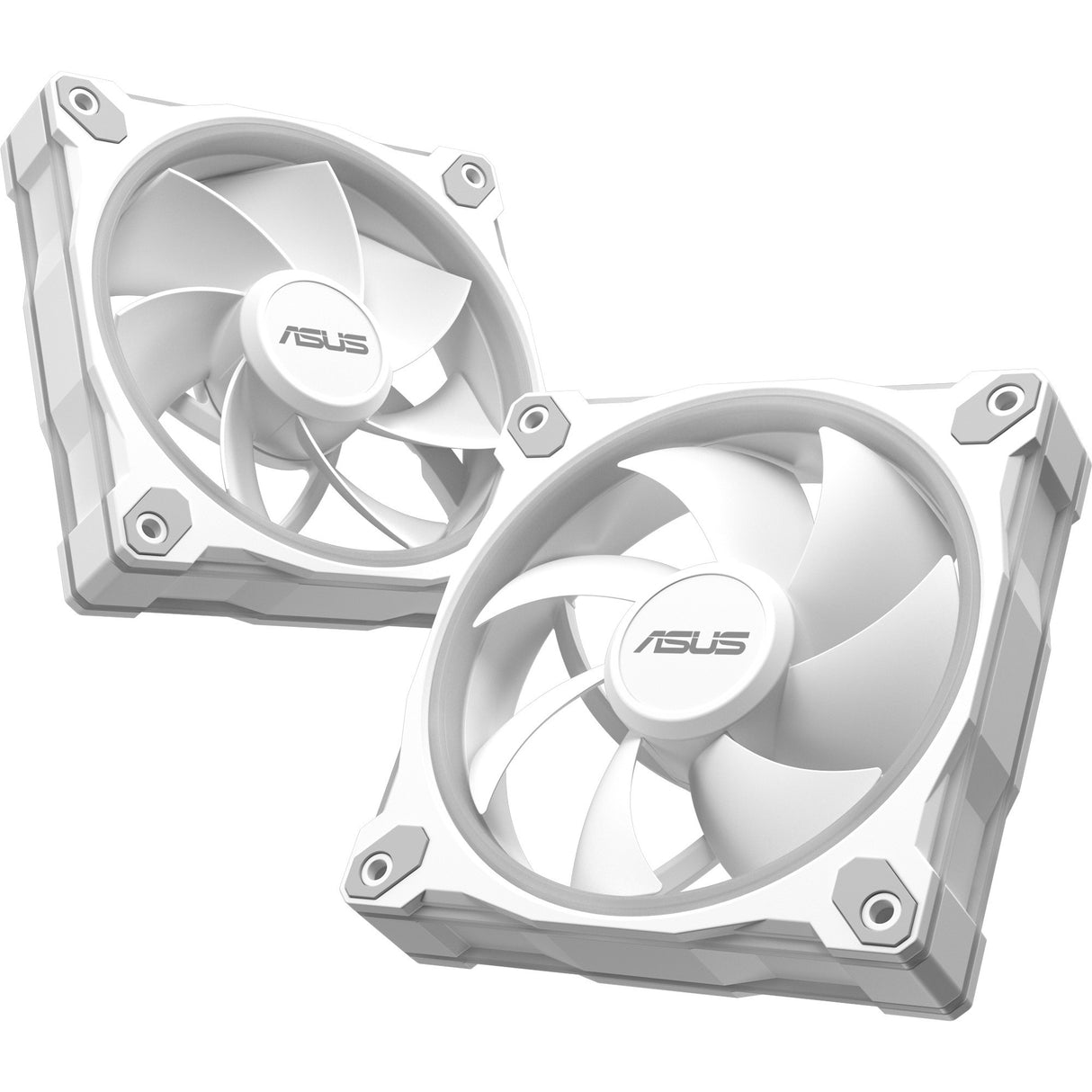 Asus prime mr120 argb reverse fan - triple pack ventilateurs de boîtier (blanc, 3 pièces, 120 x 120 x 28 mm, 3 pièces)