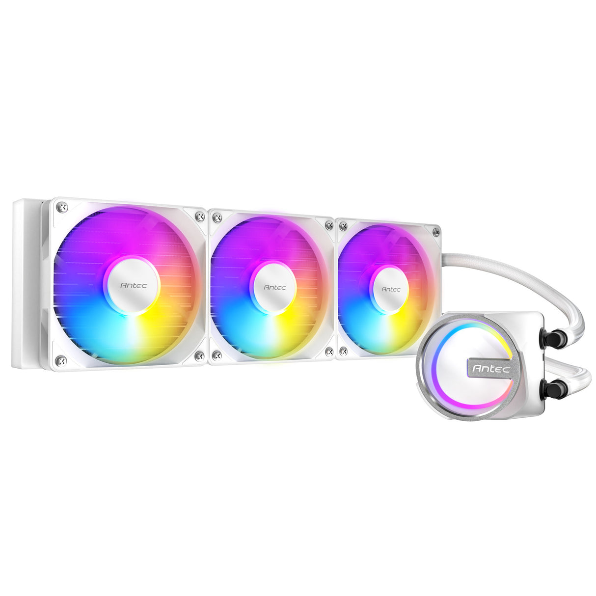 Refroidissement par eau Antec skeleton 360 argb (blanc)