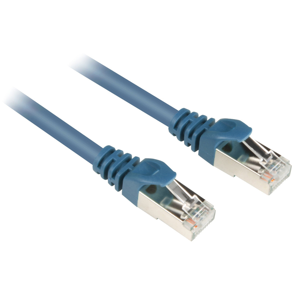 Câble réseau Sharkoon SFTP, RJ-45 avec Cat.6 (bleu, 0,25 mètres)