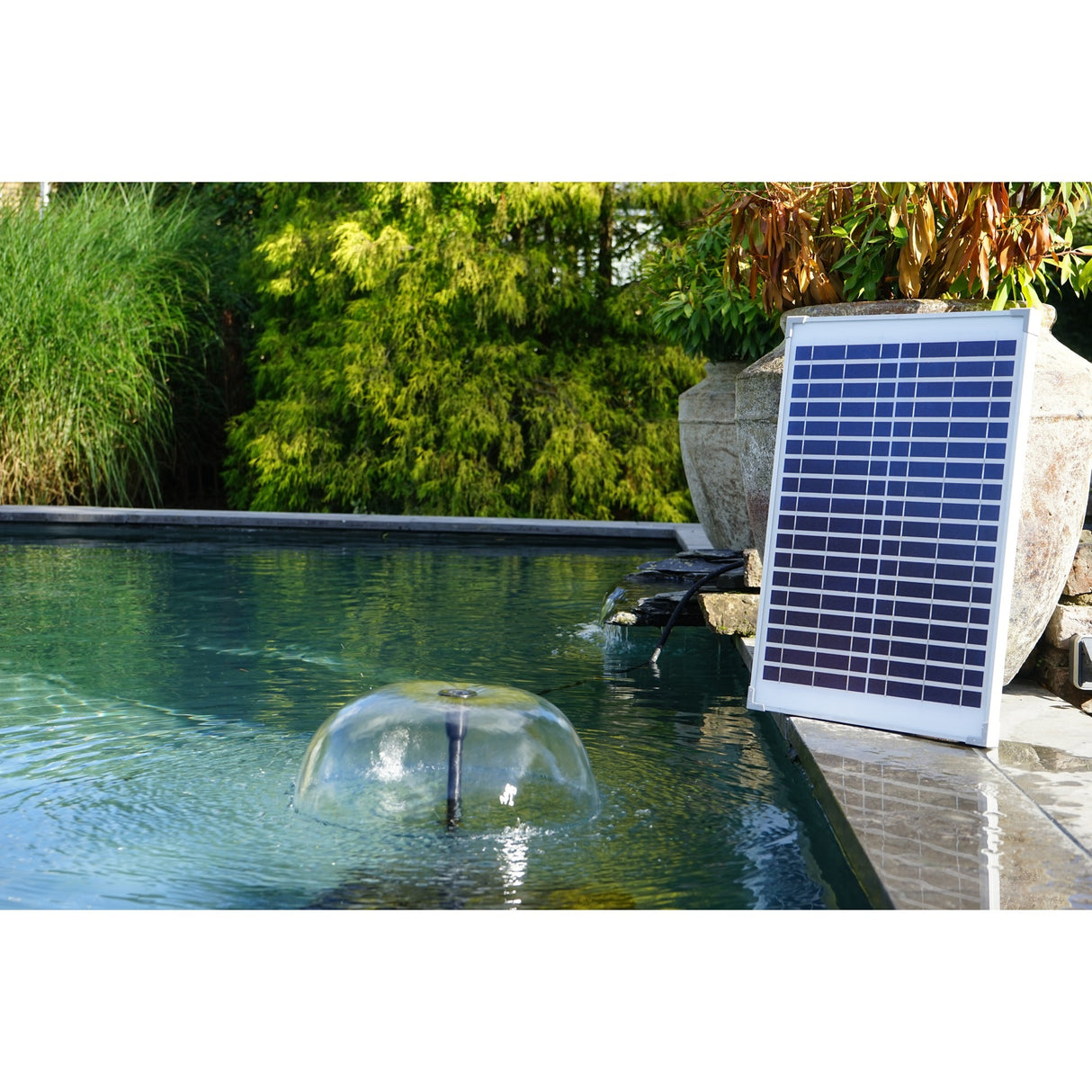 Pompe Ubbink solarmax 1000 (noir, avec panneau solaire, pompe)