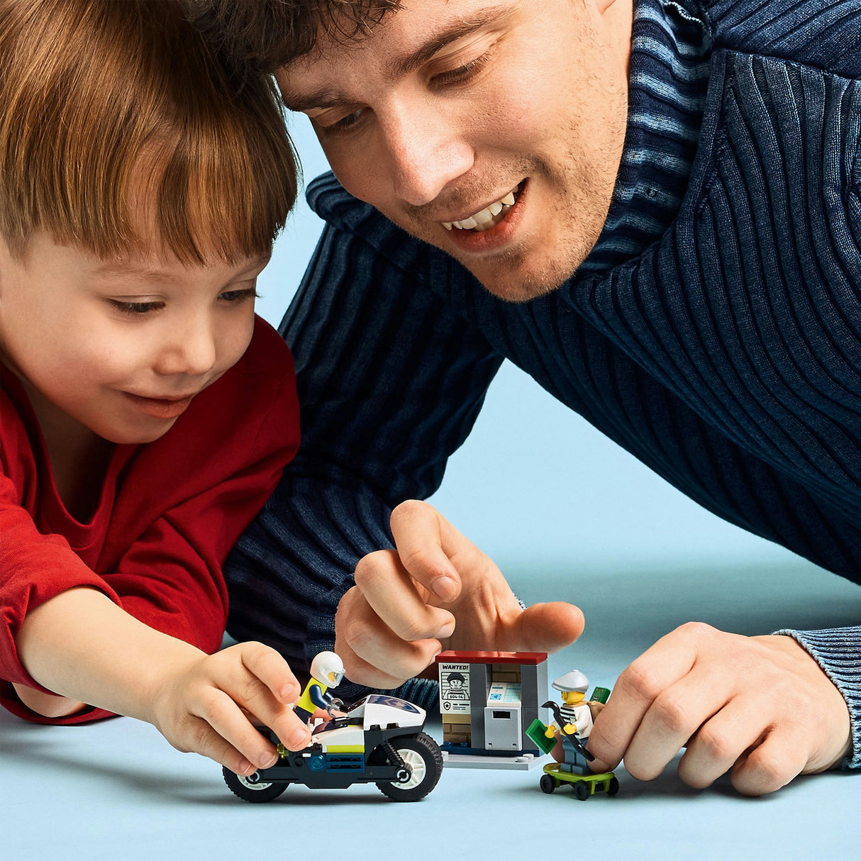 Lego city 60455 poursuite en moto par la police