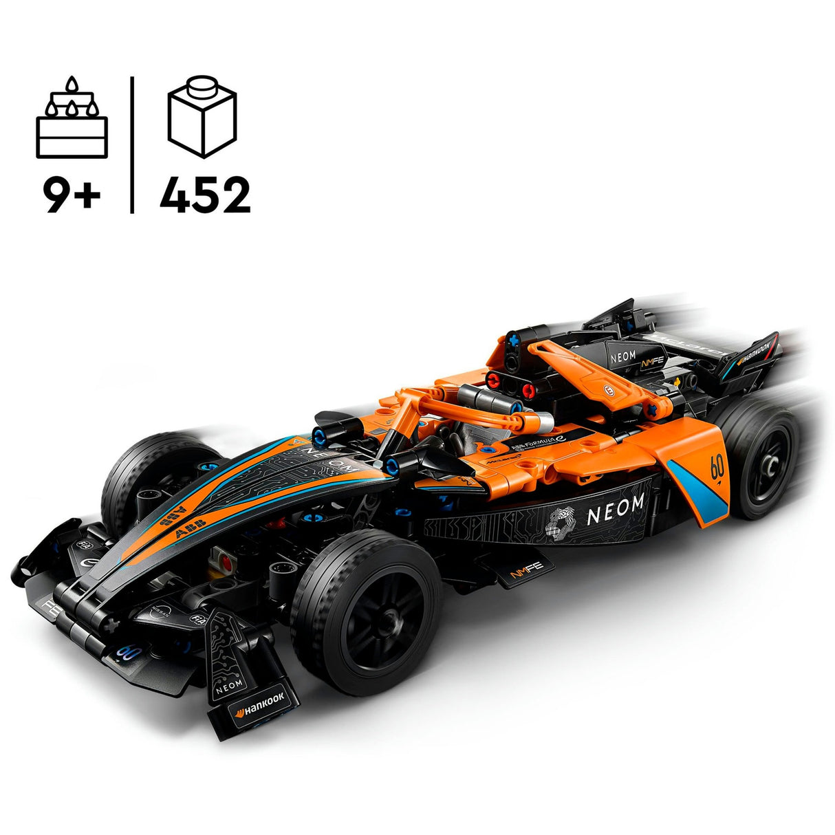 Lego Technic Neom McLaren Voiture de course de Formule E - 42169