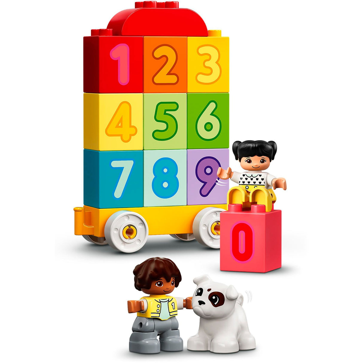 Lego duplo - train numéroté - jouet de construction apprendre à compter (10954)