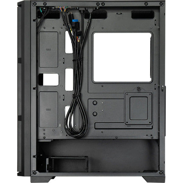 Boîtier tour midi Chieftec pro midi q (noir | 3x USB-A | 1x USB-C)
