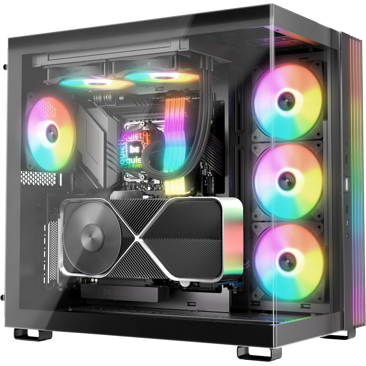 Soyez silencieux! refroidissement par eau pure loop 3 lx 240 (noir, pwm)