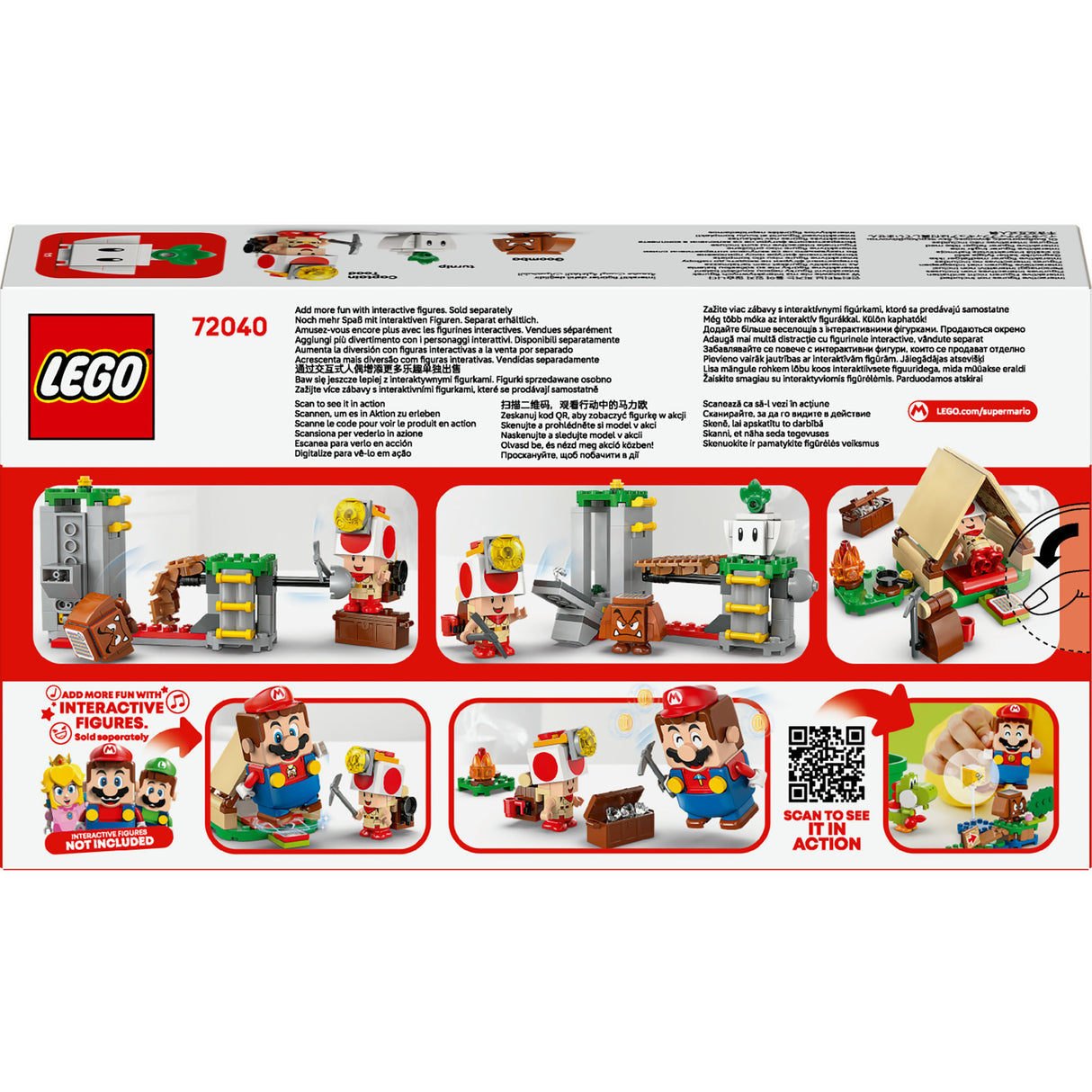 Lego Super Mario 72040 Le camping du patron du crapaud