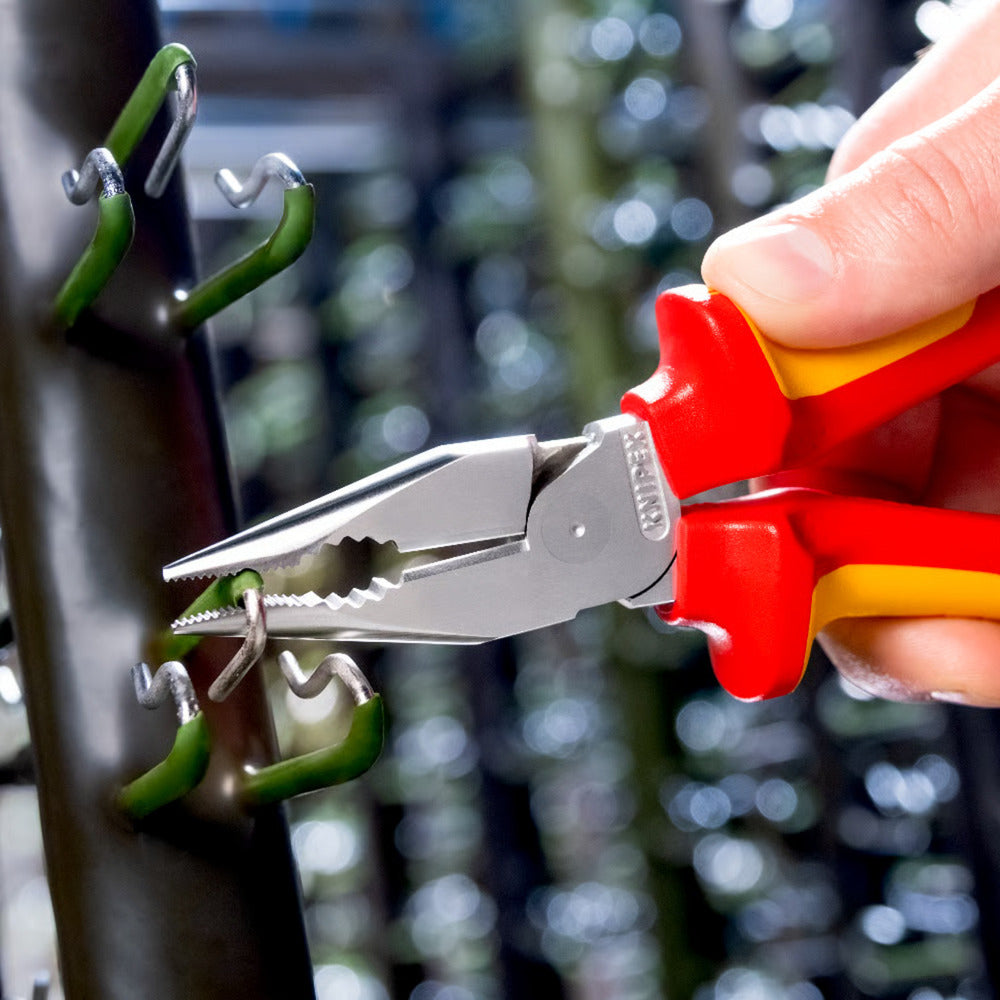 Knipex pince universelle pointue pince universelle (rouge jaune)