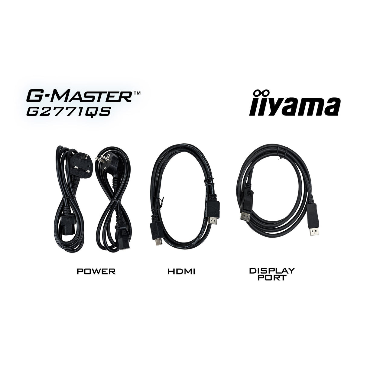 Moniteur de jeu Iiyama G-Master Red Eagle G2771QS-B1 27 (noir, 2x HDMI, DisplayPort, 200 Hz)
