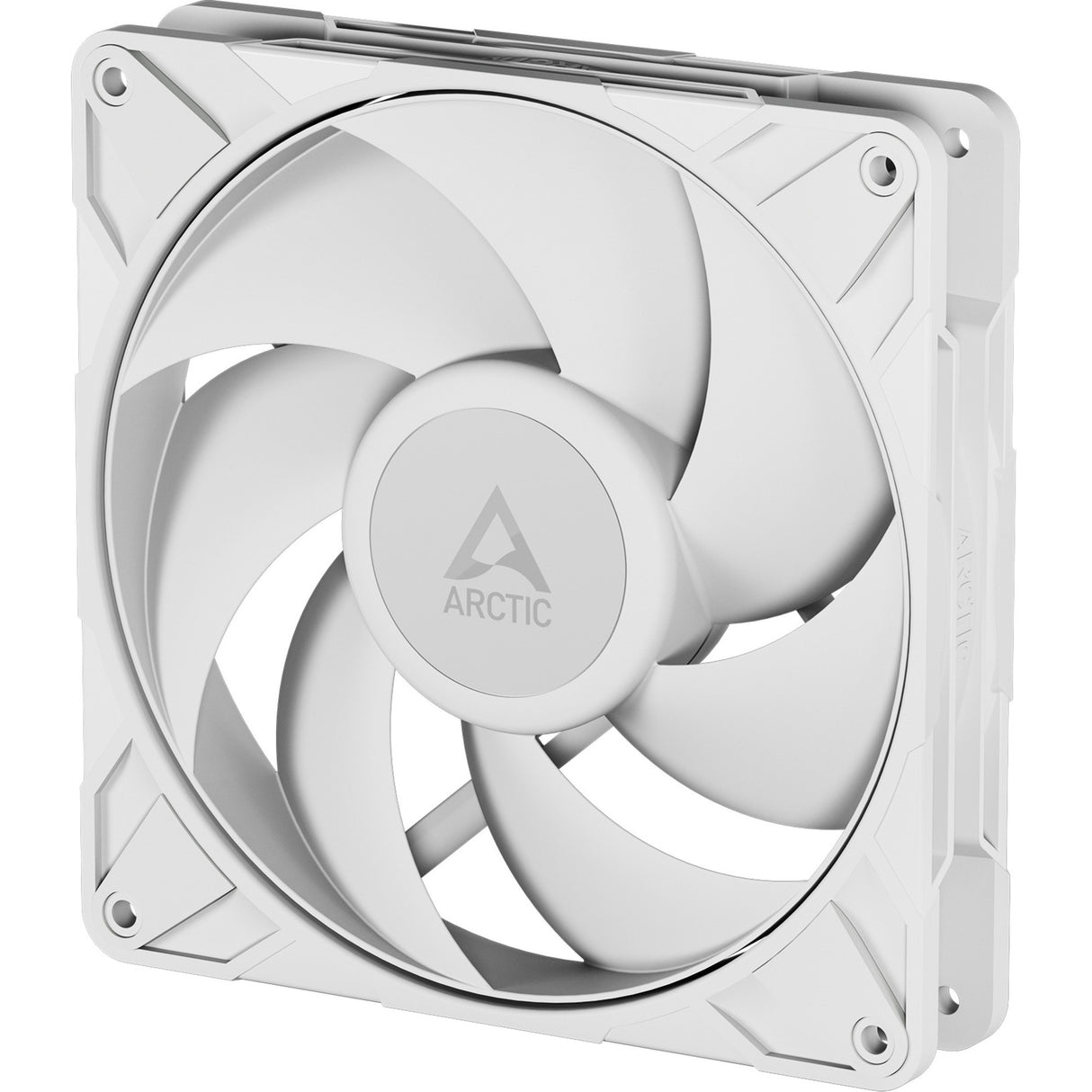 Ventilateur de boîtier Arctic p14 pro pst rgb (blanc, 140 x 140 x 27 mm, pwm)