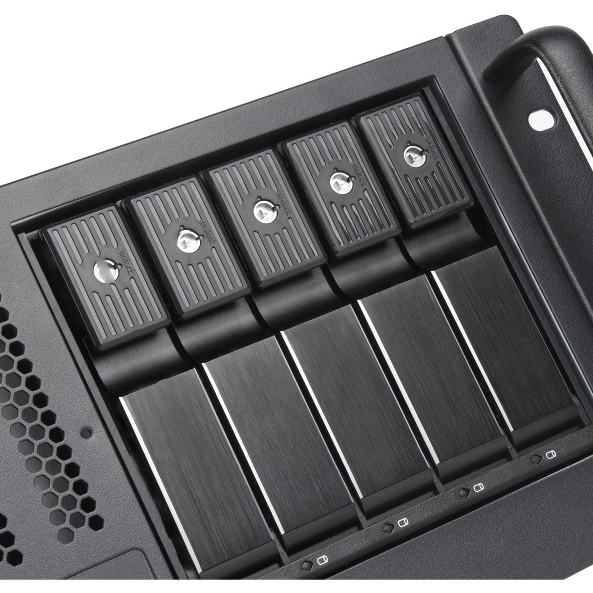 Boîtier rack Silverstone RM41-H08 (noir | 2x USB-A 3.2 (5 Gbit s))