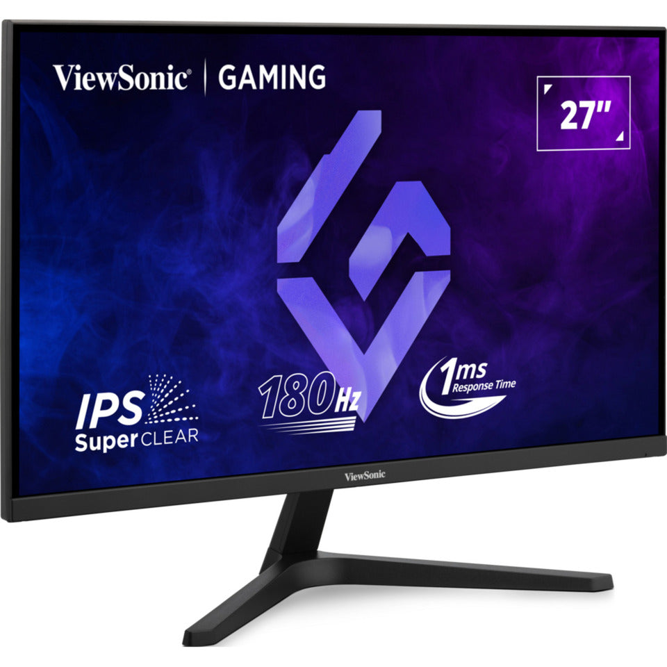 Viewsonic VX27G1-HD Moniteur de jeu FHD 180 Hz 27 (noir, 2x HDMI, 1x Display Port, 180 Hz)