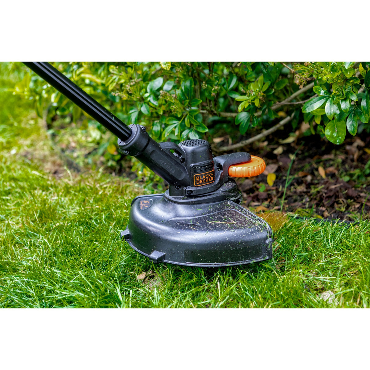 Coupe-herbe Black+decker 18v avec 2 lames et coupe-herbe à batterie (noir orange, 25 cm, batterie incluse)