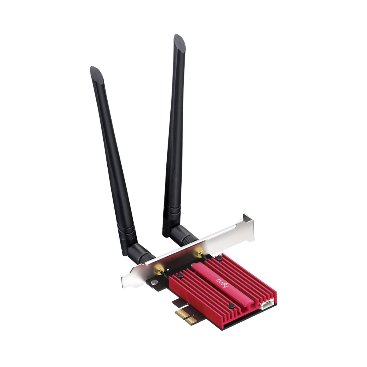 Adaptateur WLAN Cudy AX5400 Wi-Fi 6e Bluetooth 5.3 PCI-E (rouge)