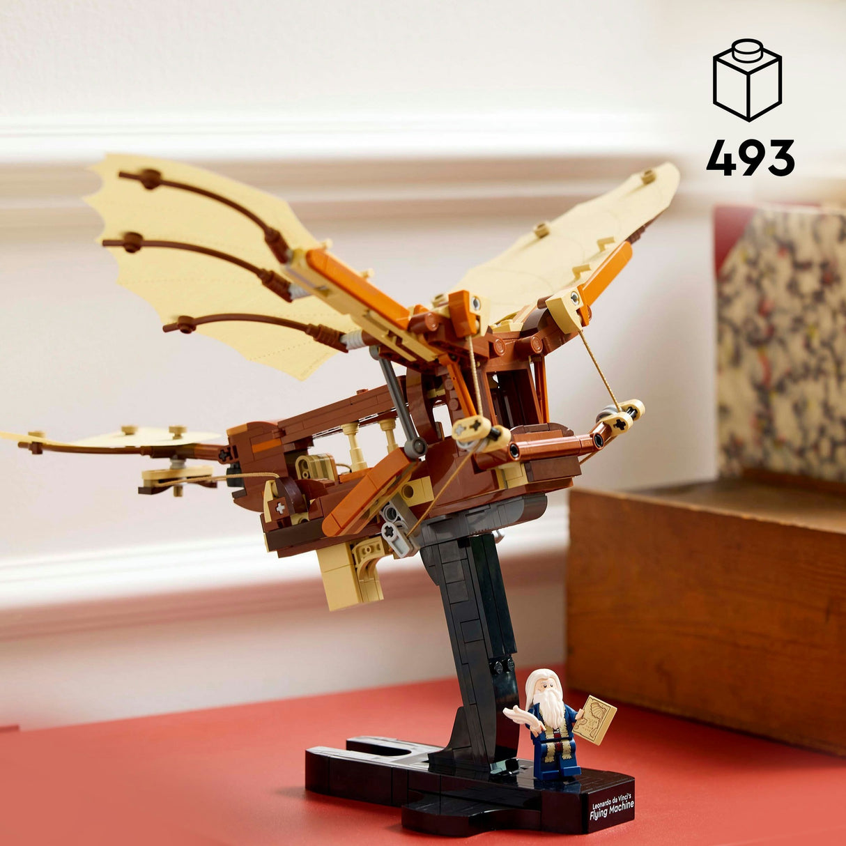 Icônes Lego La machine volante de Léonard de Vinci - 10363