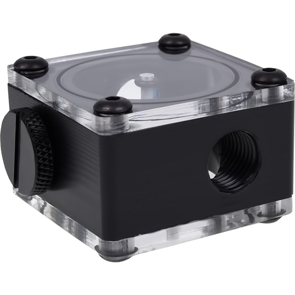 Indicateur de débit Alphacool eisflügel g1 4 débitmètre carré (noir)