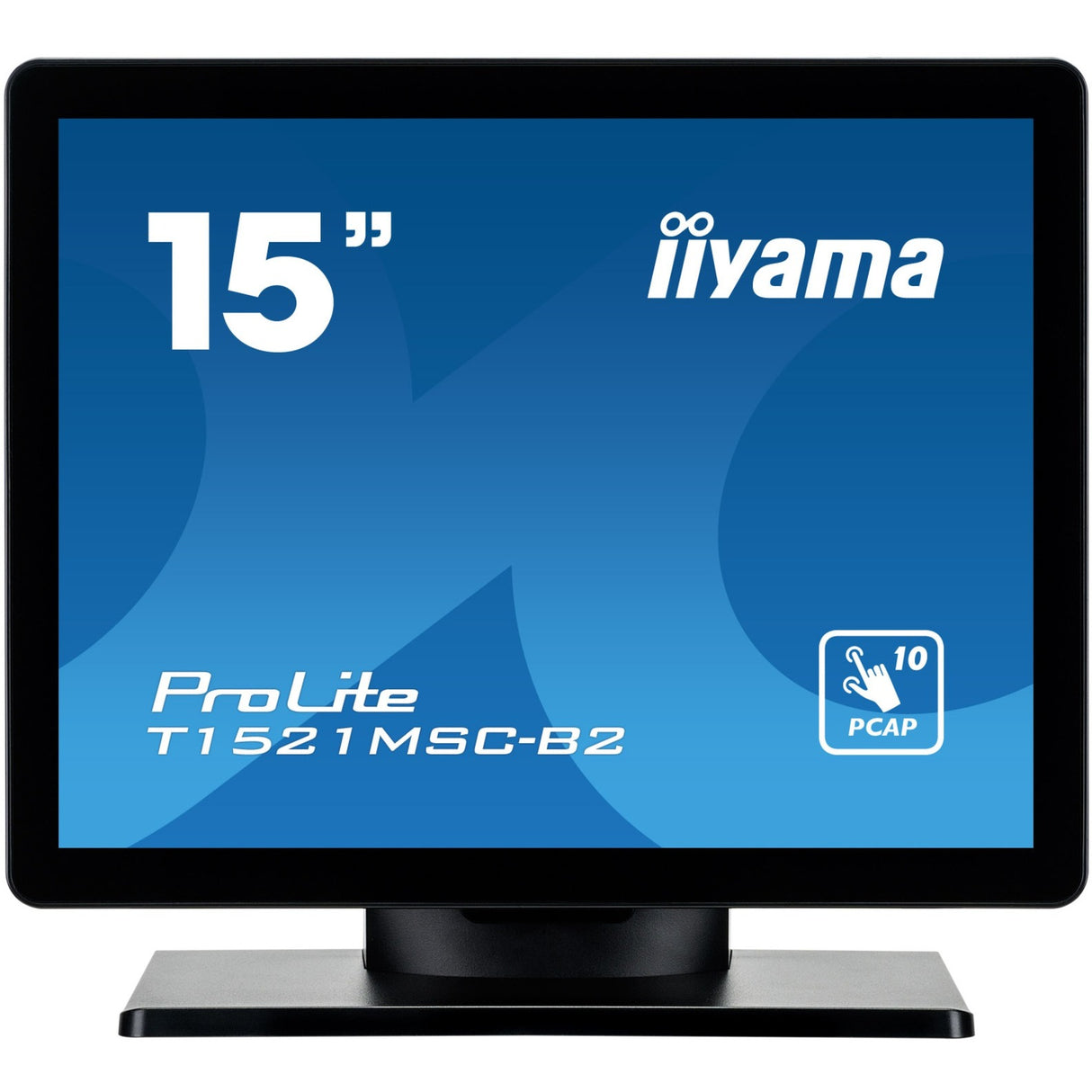 Moniteur à écran tactile Iiyama prolite t1521msc-b2 15 (noir, hdmi, vga, usb-b)