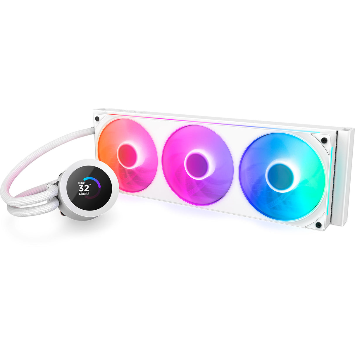 Refroidissement par eau NZXT Kraken Plus 360 RGB (blanc)
