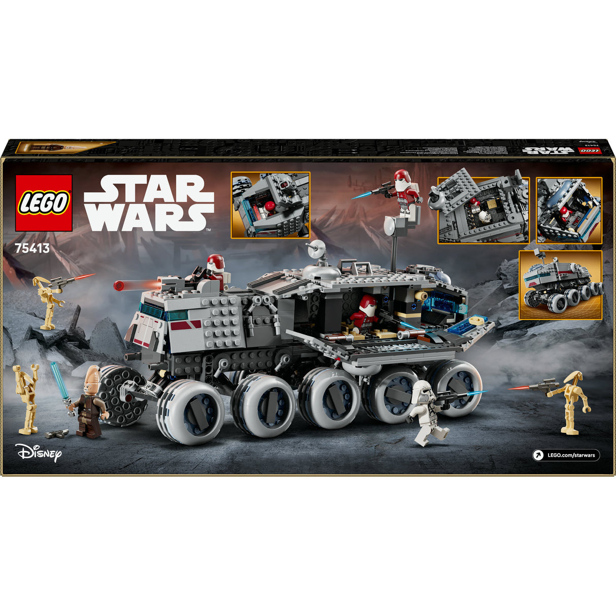 Lego star wars 75413 mastodonte de la république