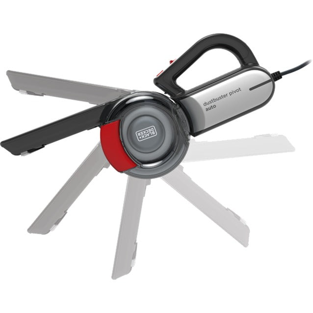 Black+Decker Car Petty Thief PV1200AV Aspirateur à main (noir rouge)