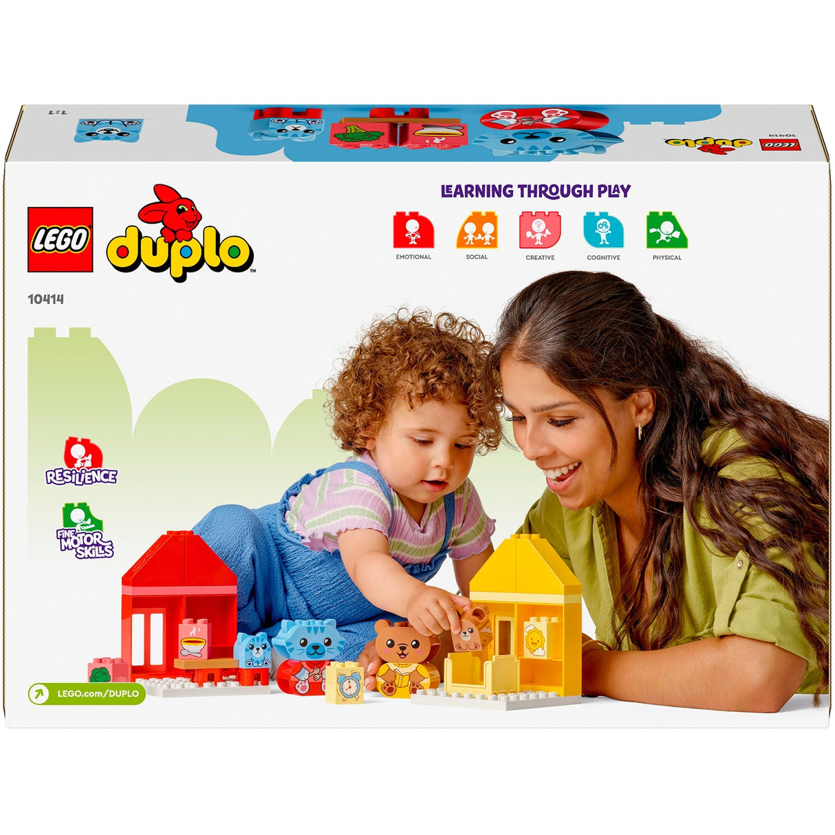 Lego duplo - habitudes quotidiennes - jouets de construction pour manger et dormir (10414)