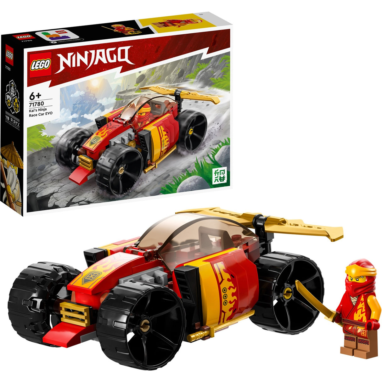 Lego Ninjago 71780 Ninja Racing Car Evo's Kai