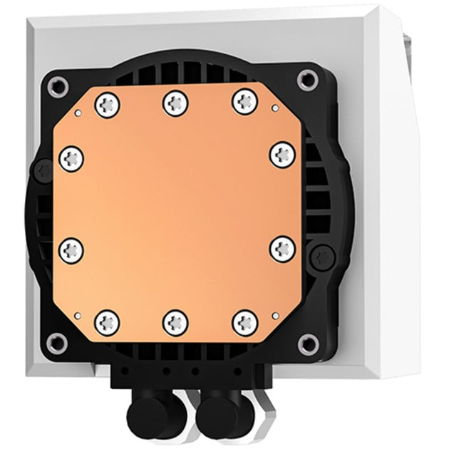 Refroidissement par eau Deepcool lt360 argb (blanc, connecteur de ventilateur PWM à 4 broches)