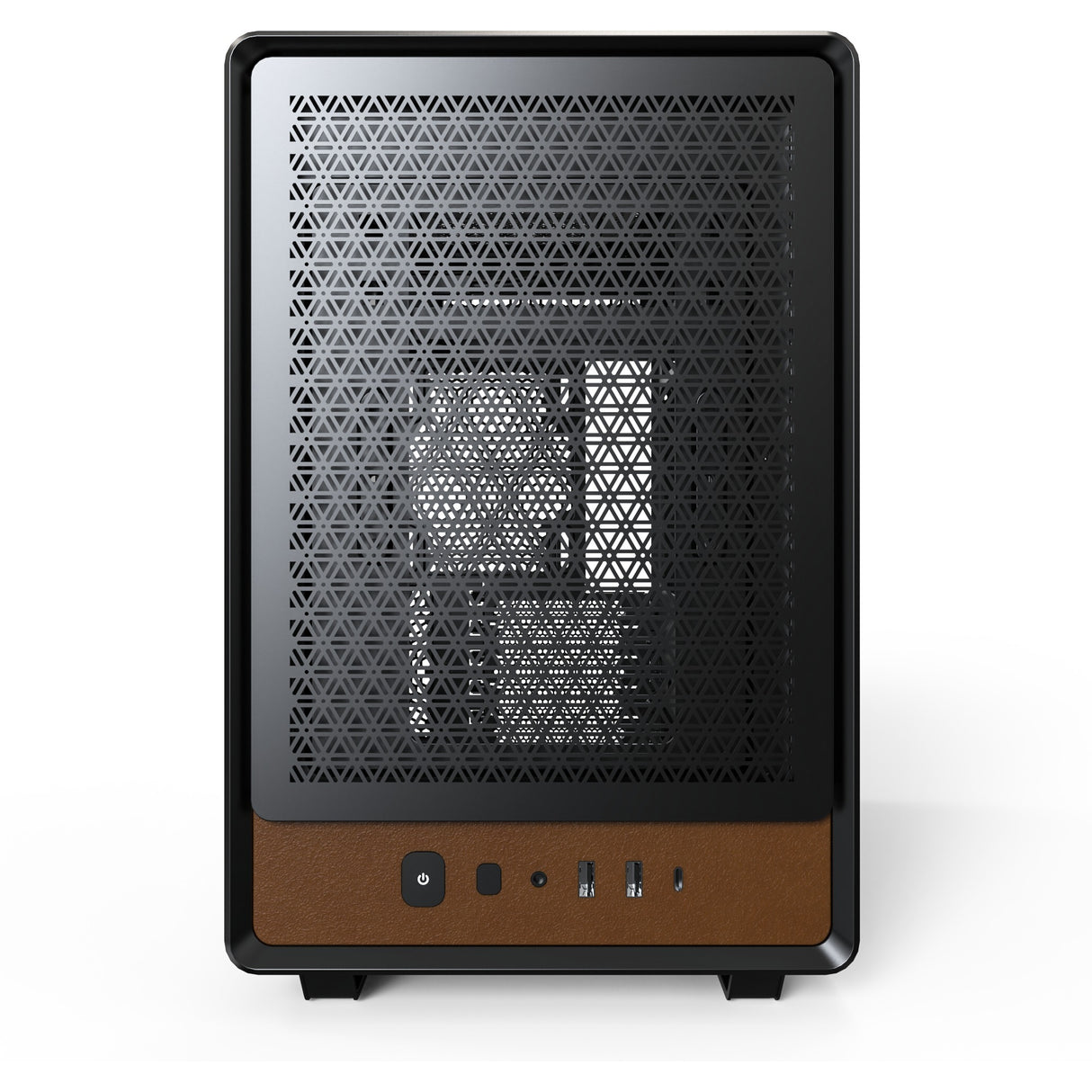 Boîtier tour midi Montech Heritage (noir beige | 2x USB-A | 1x USB-C)