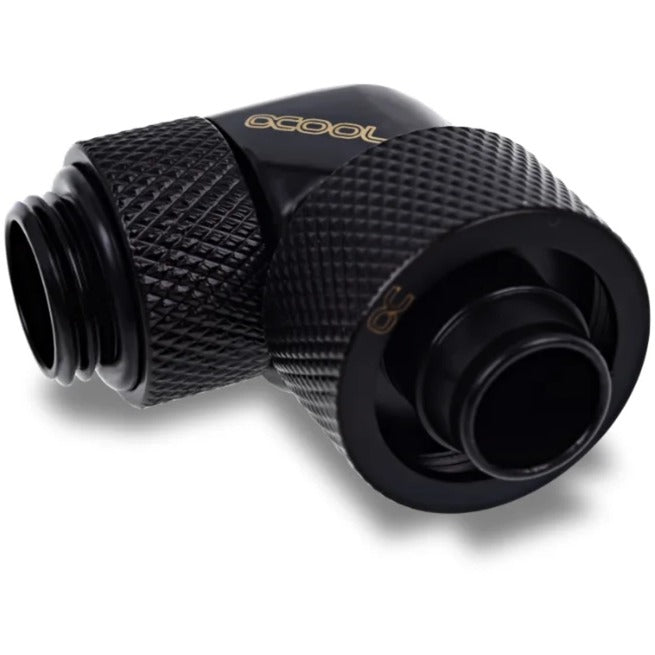 Alphacool eiszapfen 16 Buse à visser 10 mm 90° rotative G1 4 raccord (noir, 4 pièces)