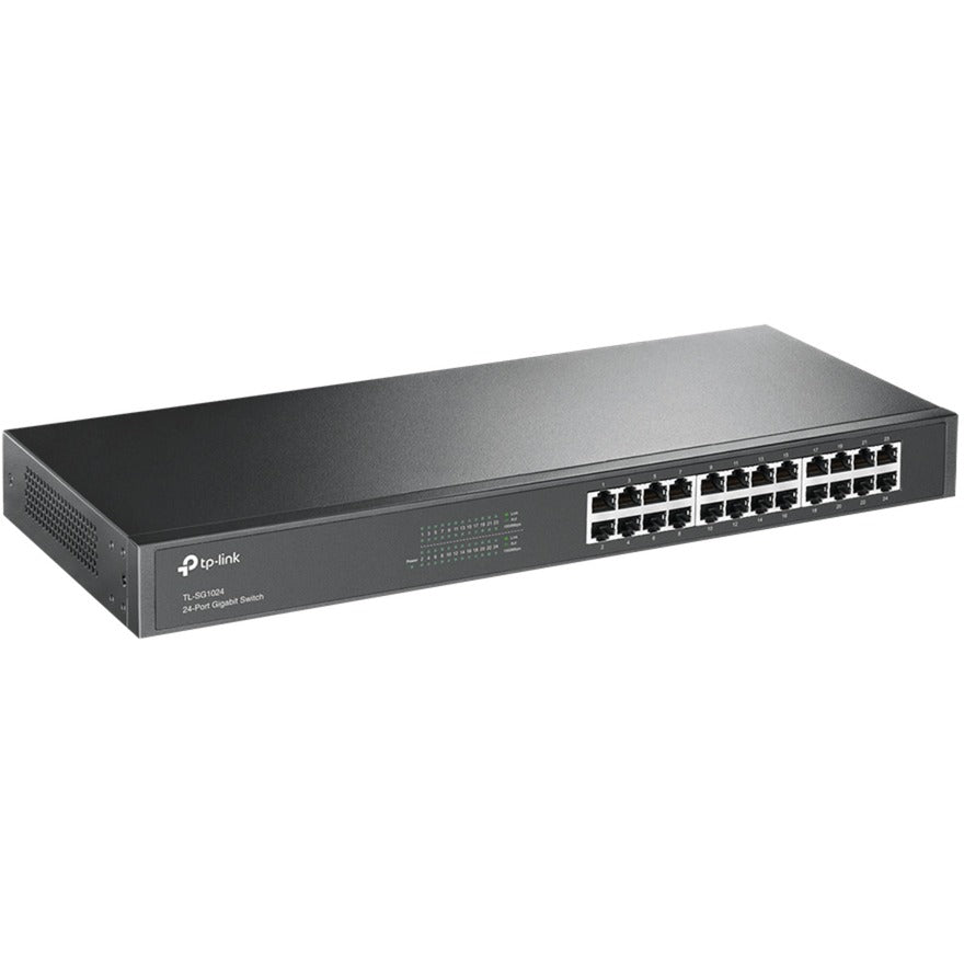 Commutateur tp-link tl-sg1024 (noir, vente au détail)