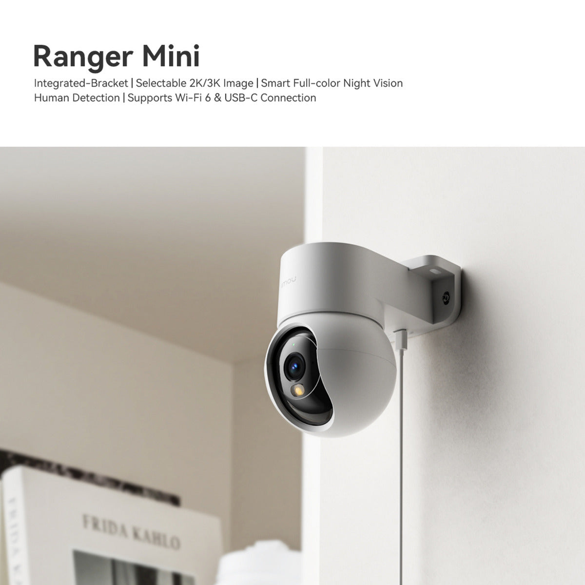 Caméra de sécurité Imou ranger mini 3k (blanc)
