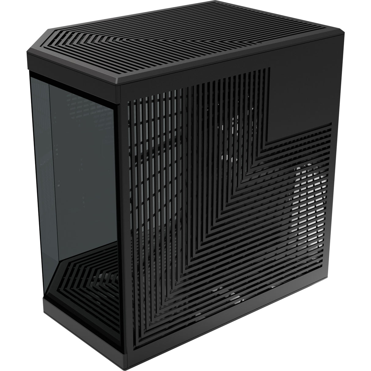 Boîtier tour midi Hyte y70 (noir | 2x USB-A | 1x USB-C | verre trempé)