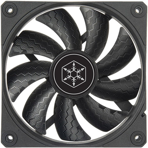 Ventilateur de boîtier Silverstone shark force 120 (noir, 120 x 120 x 25 mm, pwm)
