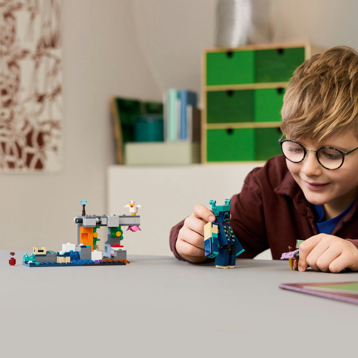 Lego minecraft 21274 la rencontre avec le superviseur